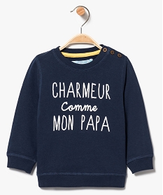 NU-PIED GRIS CLAIR SWEAT BLEU