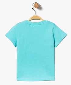 tee-shirt bebe a manches courtes imprime vert7298501_2