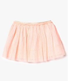 jupe en tulle a paillettes orange jupes7309601_1