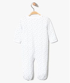 pyjama dors-bien ete a motif hibou blanc7326301_2
