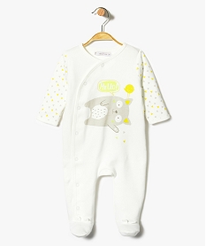 GEMO Pyjama dors-bien été avec motif chat Beige