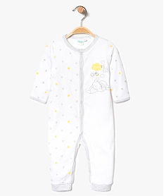 GEMO Pyjama dors-bien été à motif Dumbo - Disney Blanc
