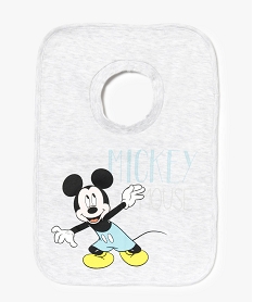 bavoir a enfiler mickey mouse - disney gris7331701_1