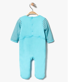 pyjama ete en jersey de coton imprime bleu7336801_2