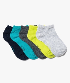 GEMO Chaussettes bébé fille courtes (lot de 5) Vert