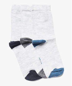 lot de 3 paires de chaussettes bleu7345601_1