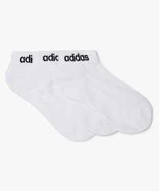 chaussettes garcon tige courtes - adidas (lot de 3) blanc7346301_1