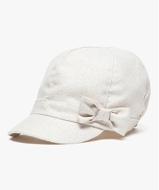 GEMO Casquette gavroche pailletée Beige