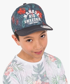 casquette base-ball imprime jungle imprime7363301_1