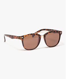 lunettes de soleil monture plastique avec pont brun autres accessoires7372301_1