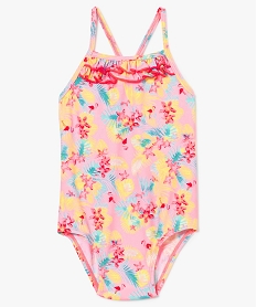 GEMO Maillot de bain une pièce à motifs fleuris Imprimé