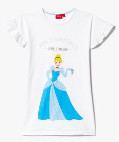 GEMO Chemise de nuit imprimée - Disney Blanc