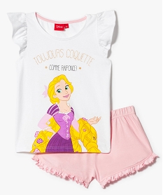 GEMO Pyjashort deux pièces imprimé - Disney blanc standard
