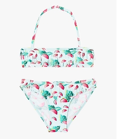 GEMO Maillot de bain 2 pièces avec motifs pastèques Imprimé