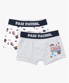 GEMO Lot de 2 boxers - Pat Patrouille Multicolore