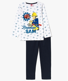GEMO Pyjama deux pièces Sam le pompier kaki fonce