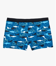 boxer de bain avec motifs poissons imprime7390201_1