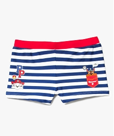 maillot de bain boxer raye - la patpatrouille imprime maillots de bain7390401_1