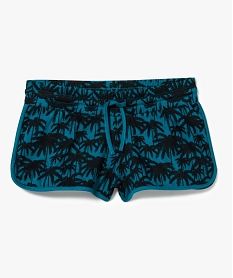 GEMO Short imprimé avec taille élastiquée Orange