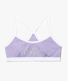 GEMO Brassière à fines bretelles violet standard