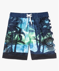 GEMO Short de bain imprimé plage Imprimé