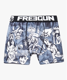 boxer elasthanne imprime science-fiction - freegun imprime boxers et calecons7408701_1