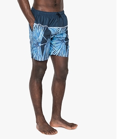 GEMO Short de bain imprimé tropical Imprimé