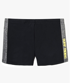 boxer de bain a details contrastants noir maillots de bain7412701_1