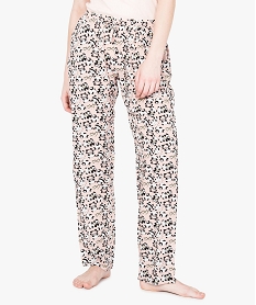 GEMO Pantalon de pyjama imprimé fluide Imprimé