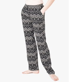 pantalon de pyjama imprime fluide imprime7429801_1