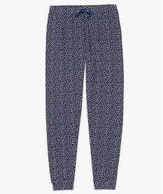 pantalon de pyjama avec bas resserre et nœud en satin imprime7431101_4