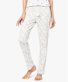 SHORT ROSE PANTALON AOP FLEURS