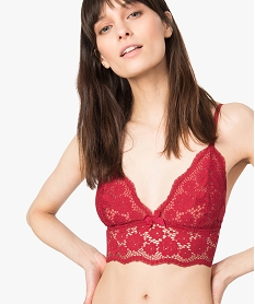 bralette en dentelle rouge7443601_1