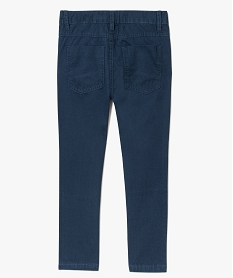 pantalon twill 5 poches avec taille reglable bleu7452901_2