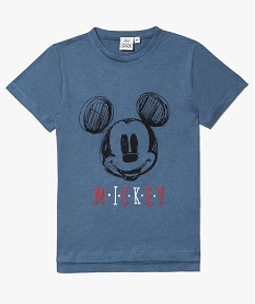 GEMO Tee-shirt à manches courtes imprimé - Mickey Mouse Bleu