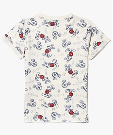 tee-shirt a manches courtes avec poche - mickey mouse imprime tee-shirts7465401_2