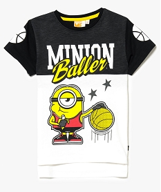 GEMO Tee-shirt imprimé basket-ball - Moi Moche et Méchant Multicolore