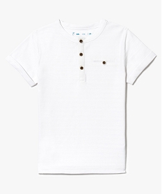 BOOTS CAMEL TEE-SHIRT BLANC