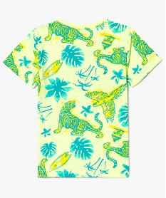 tee-shirt tendance jungle vert7467801_2
