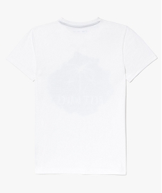 tee-shirt en coton design palmiers blanc7468101_2
