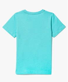 tee-shirt colore a imprime fruite bleu7468301_2