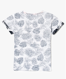 tee-shirt imprime tropical imprime7468501_4