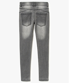 jean gris slim avec taille ajustable noir7473601_2