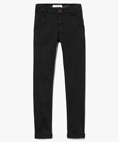 GEMO Pantalon chino en toile unie - American People Noir