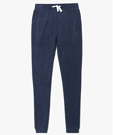 GEMO Pantalon de jogging 3 poches Bleu