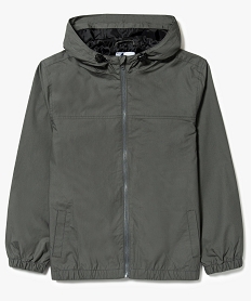 blouson fin a capuche vert7481001_1