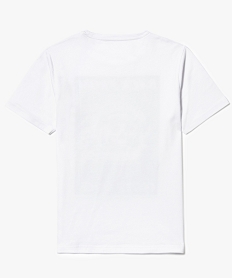 tee-shirt blanc a manches courtes avec motif imprime blanc7483401_3