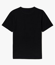 tee-shirt manches courtes imprime tete de mort noir7485901_2