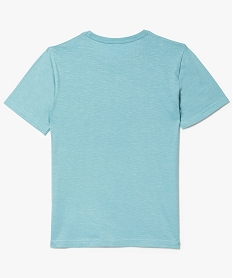 tee-shirt motif tropical en coton flamme vert7487301_2