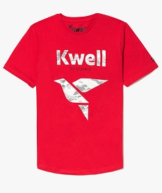 PULL RAYE TEE-SHIRT ROUGE